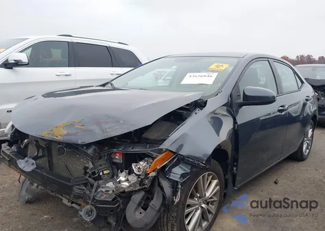 2015 Toyota Corolla Le Premium from USA, damaged, VIN 2T1BURHE5FC466801